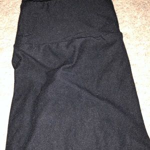 Lularoe black one size leggings